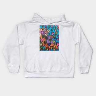 LOVE IS COLOURFUL Kids Hoodie